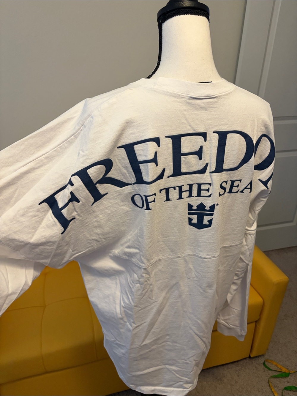 Freedom of the Seas Royal Caribbean spirit jersey  Long-Sleeve Graphic Shirt - Picture 2 of 8